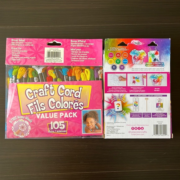 Art Set | Tie Dye Kit & Craft Thread - Picture 2 of 3